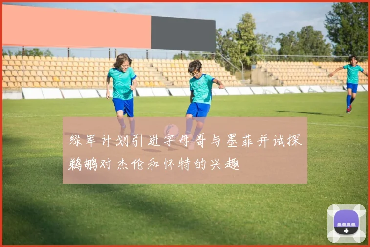绿军计划引进字母哥与墨菲并试探鹈鹕对杰伦和怀特的兴趣
